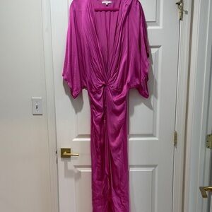 Young Fabulous & Broke Vibrant Pink Maxi Dress